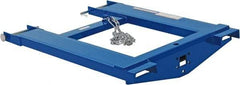 Vestil - 4,000 Lb Capacity Hook Base - 30-11/16" Wide x 6" High - Benchmark Tooling