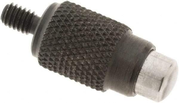 SPI - #4-48, 0.1830" Ball Diam, Steel Radius Contact Point - 0.6" Contact Point Length, Use with Dial Indicators - Benchmark Tooling