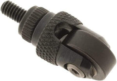 SPI - #4-48, 3/8" Ball Diam, Steel Roller Contact Point - 1/2" Contact Point Length, Use with Dial Indicators - Benchmark Tooling