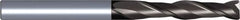 Kennametal - 16mm, 2 Flute, Single End, Solid Carbide, Corner Chamfer End Mill - 110mm OAL, 30° Helix, Right Hand Flute, 56mm LOC, Right Hand Cut - Benchmark Tooling
