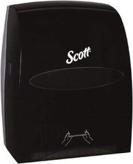 Scott - Hands Free, Plastic Paper Towel Dispenser - 16.13" High x 12.63" Wide x 10.2" Deep, 1 Roll, Smoke (Color) - Benchmark Tooling