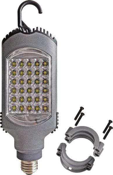 Value Collection - 120 Volt, 6 Watt, Electric, LED Portable Handheld Work Light - 1 Head, 350 Lumens, ABS - Benchmark Tooling