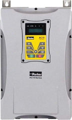 Parker - Three Phase, 230 Volt, 2 hp, Variable Frequency Drive - 7.87" Wide x 7.8" Deep x 16.22" High, IP66 - Benchmark Tooling