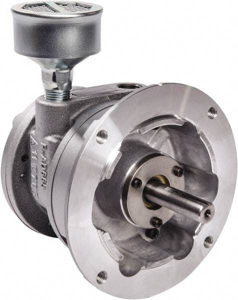 Gast - 4 hp Reversible Flange Air Actuated Motor - 0:00 Gear Ratio, 3,000 Max RPM, 2.06" Shaft Length, 5/8" Shaft Diam - Benchmark Tooling