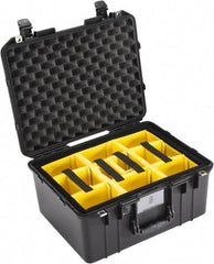 Pelican Products, Inc. - 15-51/64" Wide x 10-1/2" High, Aircase w/Divider - Black - Benchmark Tooling