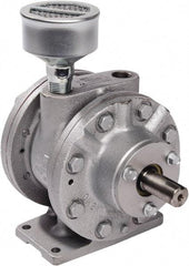 Gast - 5-1/4 hp Reversible Foot Air Actuated Motor - 0:00 Gear Ratio, 2,500 Max RPM, 1-1/2" Shaft Length, 3/4" Shaft Diam - Benchmark Tooling