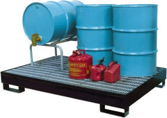 Enpac - Spill Pallets, Platforms, Sumps & Basins Type: Spill Deck or Pallet Number of Drums: 6 - Benchmark Tooling