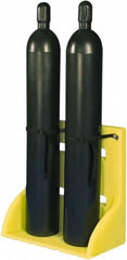 Enpac - Gas Cylinder Carts, Racks, Stands & Holders Type: Two Cylinder Wall/Floor Stand Fits Cylinder Diameter: 11-3/8 (Inch) - Benchmark Tooling