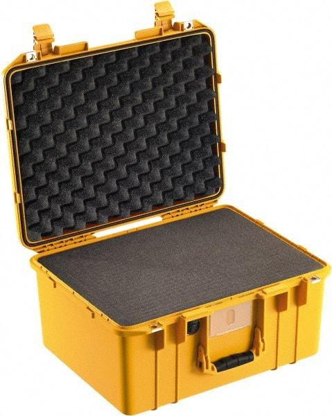 Pelican Products, Inc. - 15-51/64" Wide x 10-1/2" High, Aircase w/Foam - Yellow - Benchmark Tooling