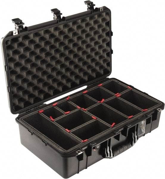 Pelican Products, Inc. - Tool Box Foam Insert Set - 14-1/2" Wide x 9-1/4" Deep x 22-5/8" High, Black, For Pelican Case 1535 - Benchmark Tooling