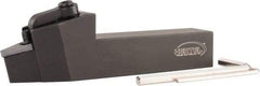 Hertel - MVVN, Neutral Cut, 1" Shank Height x 1" Shank Width, Negative Rake Indexable Turning Toolholder - 5" OAL, VN..332 Insert Compatibility, Series Multi-Option - Benchmark Tooling