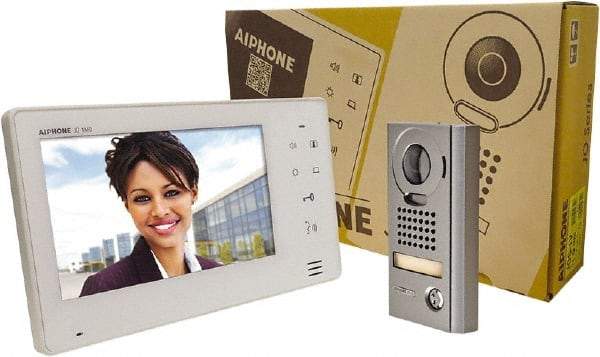 Aiphone - Security Camera Systems Type: Master Station/Door Station Kit Image Color: Color - Benchmark Tooling