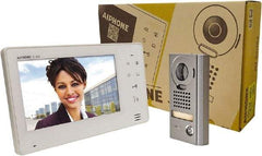Aiphone - Security Camera Systems Type: Master Station/Door Station Kit Image Color: Color - Benchmark Tooling