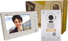 Aiphone - Security Camera Systems Type: Master Station/Door Station Kit Image Color: Color - Benchmark Tooling