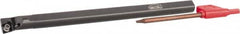 Hertel - 1.705" Min Bore Diam, 14" OAL, 1-1/4" Shank Diam, A20MDQNR4 Indexable Boring Bar - 3-3/4" Max Bore Depth, DN.. Insert - Benchmark Tooling