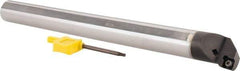 Hertel - 1.2" Min Bore Diam, 12" OAL, 1" Shank Diam, E16SCLPL3 Indexable Boring Bar - 6" Max Bore Depth, CP.. Insert, Screw-On Holding Method - Benchmark Tooling