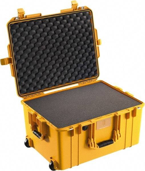 Pelican Products, Inc. - 18-51/64" Wide x 13-1/4" High, Aircase w/Foam - Yellow - Benchmark Tooling