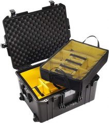 Pelican Products, Inc. - 18-51/64" Wide x 13-1/4" High, Aircase w/Divider - Black - Benchmark Tooling