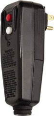 Tower - 1 Outlet, 125 Volt, 15 Amp, Black, Right Angle GFCI Plug - 1-15P NEMA Configuration, cUL, UL File E174279 - Benchmark Tooling