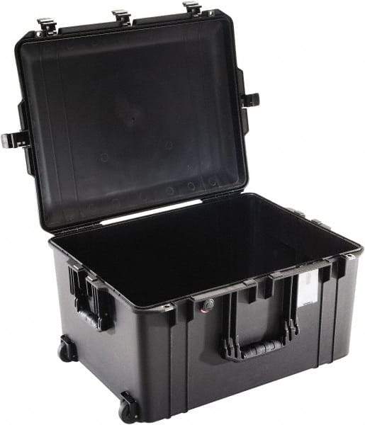 Pelican Products, Inc. - 20-21/32" Wide x 14-7/8" High, Aircase w/Foam & Wheels - Black - Benchmark Tooling