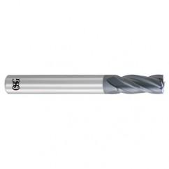 7/64 x 1/8 x 3/8 x 1-1/2 4Fl  Square Carbide End Mill - WXL - Benchmark Tooling