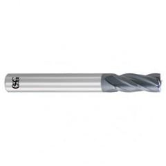 7/16 x 7/16 x 1 x 2-3/4 4Fl  Square Carbide End Mill - WXL - Benchmark Tooling