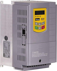 Parker - Three Phase, 460 Volt, 5 hp, Variable Frequency Drive - 5.43" Wide x 5.98" Deep x 9-1/4" High, IP20 - Benchmark Tooling