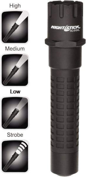 Bayco - LED Bulb, Industrial/Tactical Flashlight - Black Polycarbonate Body, CR123 Batteries - Benchmark Tooling