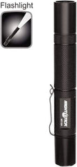 Bayco - LED Bulb, Industrial/Tactical Flashlight - Black Aluminum Body, AA Batteries - Benchmark Tooling