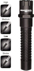 Bayco - LED Bulb, Industrial/Tactical Flashlight - Black Aluminum Body, CR123 Batteries - Benchmark Tooling