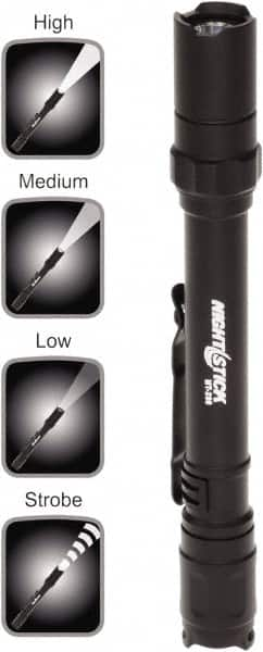 Bayco - LED Bulb, Industrial/Tactical Flashlight - Black Aluminum Body, AAA Batteries - Benchmark Tooling