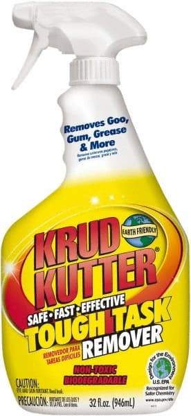 Krud Kutter - 32 oz Spray Bottle Cleaner/Degreaser - Liquid, Biodegradable, Odor-Free - Benchmark Tooling