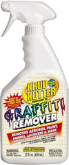 Krud Kutter - 22 oz Spray Bottle Graffiti/Vandal Mark Remover - VOC Content g/L 614, Removes Graffiti - Benchmark Tooling