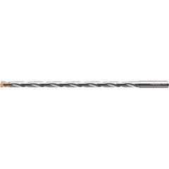 Walter-Titex - 1/2" 140° 2-Flute Solid Carbide Extra Length Drill Bit - Benchmark Tooling