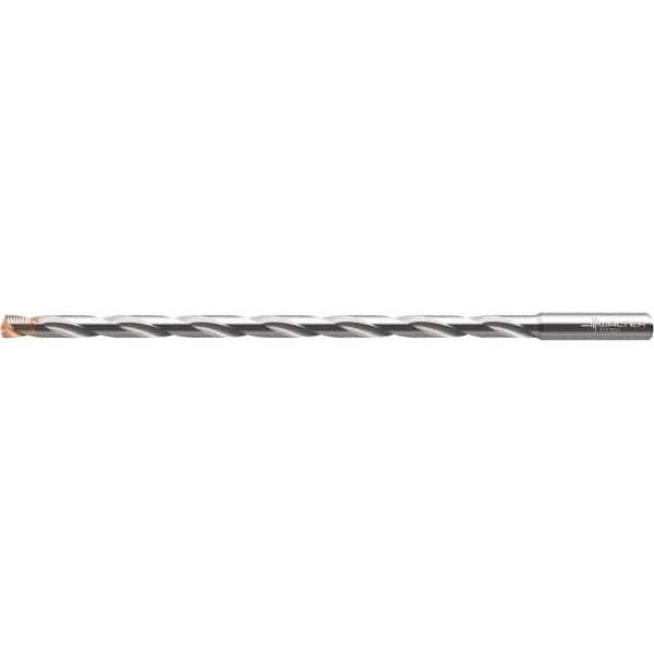 Walter-Titex - 11.13mm 140° 2-Flute Solid Carbide Extra Length Drill Bit - Benchmark Tooling