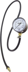 General - 2-1/2" Dial, 3/8 Thread, 0-15 Scale Range, Pressure Gauge - Thread Connection Mount, Accurate to ±1.5% of Full-Scale Range of Scale - Benchmark Tooling