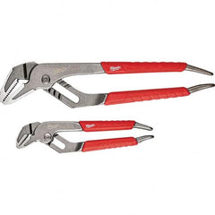 Milwaukee Tool - Plier Sets Set Type: Straight Jaw Pliers Number of Pieces: 2 - Benchmark Tooling