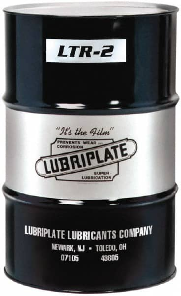 Lubriplate - 400 Lb Drum Lithium Extreme Pressure Grease - Red, Extreme Pressure & High Temperature, 400°F Max Temp, NLGIG 2, - Benchmark Tooling