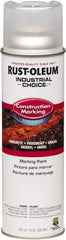 Rust-Oleum - 15 fl oz Clear Marking Paint - Water-Based Formula - Benchmark Tooling