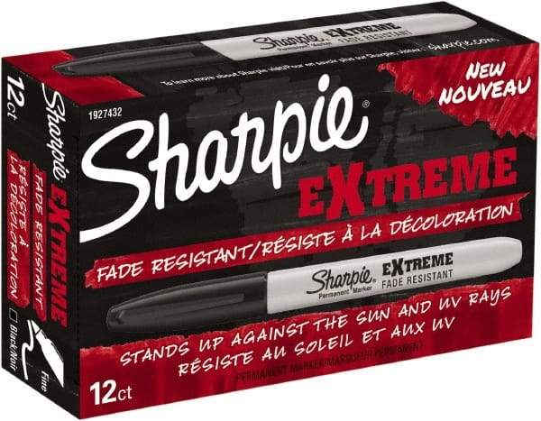 Sharpie - Black Permanent Marker - Fine Felt Tip, AP Nontoxic Ink - Benchmark Tooling