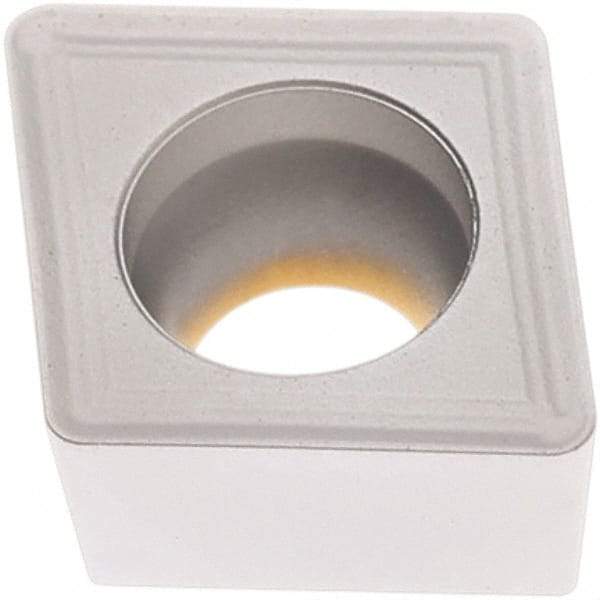 Seco - CCMT32.53 M3 Grade TP1501 Carbide Turning Insert - Al2O3 Finish, 80° Diamond, 3/8" Inscr Circle, 5/32" Thick, 3/64" Corner Radius - Benchmark Tooling