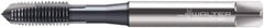 Walter-Prototyp - M4x0.70 Metric, 3 Flute, TiCN Finish, Cobalt Spiral Point Tap - Plug Chamfer, Right Hand Thread, 63mm OAL, 12mm Thread Length, 4.5mm Shank Diam, 6HX Class of Fit, Series M2021306 - Exact Industrial Supply