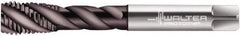 Walter-Prototyp - M6x0.75 Metric Fine 3 Flute 6HX Modified Bottoming Spiral Flute Tap - Powdered Metal, Hardlube Finish, 80mm OAL, Right Hand Flute, Right Hand Thread, Series EP2156302 - Exact Industrial Supply