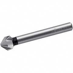 Walter-Titex - 4.3mm Head Diam, 4mm Shank Diam, 3 Flute 90° High Speed Steel Countersink - Benchmark Tooling