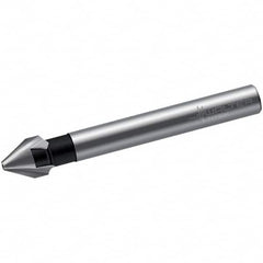 Walter-Titex - 12.5mm Head Diam, 8mm Shank Diam, 3 Flute 60° High Speed Steel Countersink - Benchmark Tooling