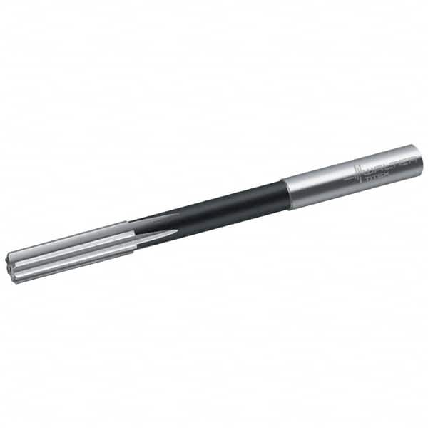 Walter-Titex - 7.2mm Cobalt 6 Flute Chucking Reamer - Straight Flute, 7.1mm Straight Shank, 31mm Flute Length, 109mm OAL - Benchmark Tooling