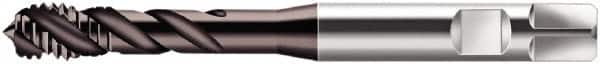 Walter-Prototyp - M16x1.50 Metric Fine 4 Flute 6HX Modified Bottoming Spiral Flute Tap - Cobalt, Hardlube Finish, 100mm OAL, Right Hand Flute, Right Hand Thread, Series S2156302 - Benchmark Tooling