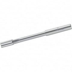 Walter-Titex - 7.99mm Solid Carbide 6 Flute Chucking Reamer - Straight Flute, 8mm Straight Shank, 16mm Flute Length, 100mm OAL - Benchmark Tooling