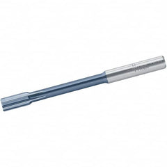 Walter-Titex - 5mm Solid Carbide 4 Flute Chucking Reamer - Straight Flute, 6mm Straight Shank, 12mm Flute Length, 75mm OAL - Benchmark Tooling