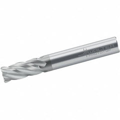 Walter-Prototyp - 16mm, 4 Flute, Single End, Solid Carbide, 0.5mm Corner Radius End Mill - 92mm OAL, Right Hand Flute, 32mm LOC, Right Hand Cut - Benchmark Tooling